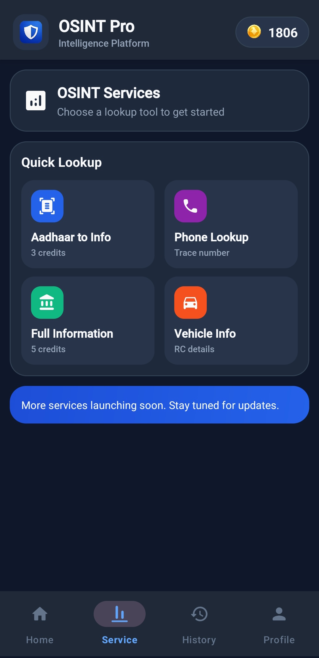 OSINT Services