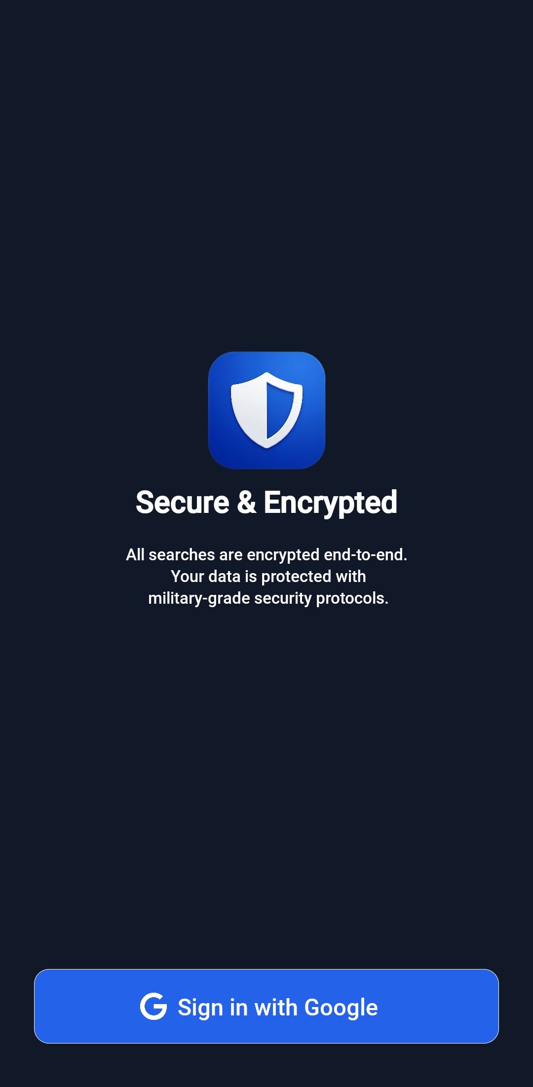 Secure login